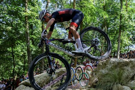 Trotz Defekt: Pidcock erneut Mountainbike-Olympiasieger