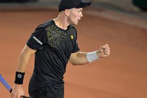 Koepfer erreicht Achtelfinale - nun gegen Djokovic