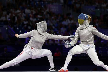 Fechterin Charlan gewinnt erste Medaille für Ukraine