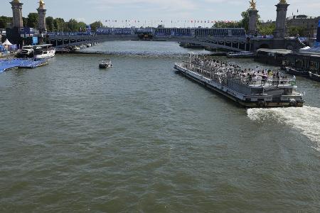 Seine zu schmutzig: Männer-Triathlon auf Mittwoch verschoben
