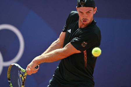 Tennis: Marterer in Runde zwei chancenlos