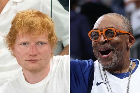 Ed Sheeran bis Spike Lee: Diese Stars jubeln von der Olympia-Tribüne
