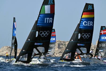 Segeln: Bergmann/Wille bleiben auf Kurs