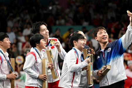 Nordkorea und Südkorea: Gemeinsames Olympia-Selfie geht viral