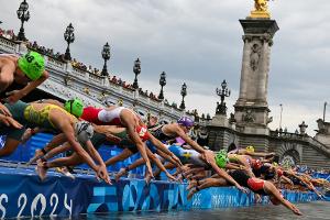 Triathlon-Auftakt: Deutsches Frauen-Trio verpasst Medaille