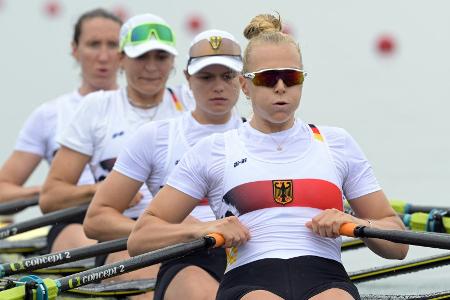 Rudern: Frauen-Doppelvierer gewinnt Olympia-Bronze