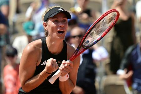 Medaillentraum geplatzt: Kerber verliert Viertelfinal-Krimi