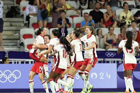 DFB-Frauen treffen im Viertelfinale auf Tokio-Sieger Kanada