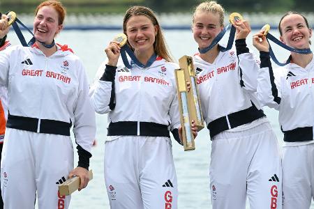 Dem Vater sei Dank: Britische Gold-Ruderin erfüllt Jugendtraum
