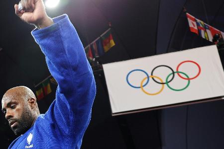 Goldener Teddy: Judo-Superstar Riner feiert Heimsieg