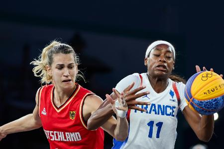 3x3-Basketballerinnen vor direktem Halbfinal-Einzug