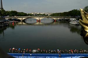 Seine erneut zu dreckig: Triathlon-Training fällt aus
