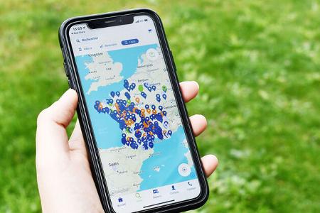 Camping-Car Park Frankreich