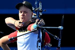 Bogenschießen: Kroppen scheitert im Achtelfinale