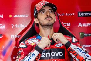 MotoGP: Bagnaia stürzt, Martin verkürzt