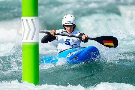 Kajak-Cross: Deutsche Starter erreichen nächste Runde