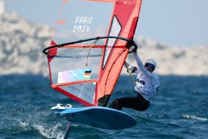 Viel Pech: Windsurferin Steinlein verpasst Medaille