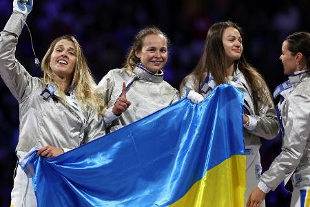 Erstes Gold für die Ukraine: Charlan führt Säbelteam zum Sieg