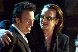 Bruce Springsteen, Steven Spielberg und Bono genießen Jacht-Ausflug