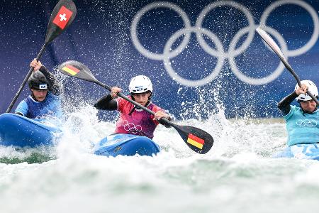 Kajak-Cross: Funk, Lilik und Hegge erreichen Viertelfinals