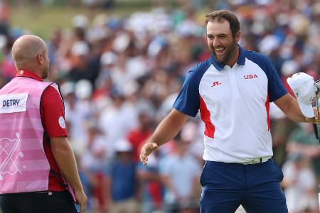 Golf: Scheffler dank furioser Schlussrunde zu Olympiagold