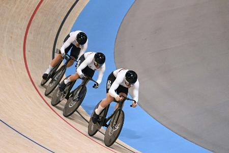 Drama bei der Rekordflut: Nur Bronze für Teamsprint-Trio