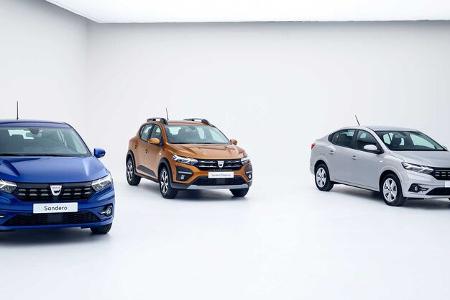 Dacia Sandero (2021) Embargo 29.09., 6 Uhr