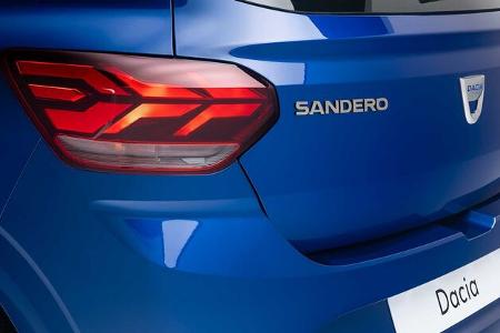 Dacia Sandero (2021) Embargo 29.09., 6 Uhr