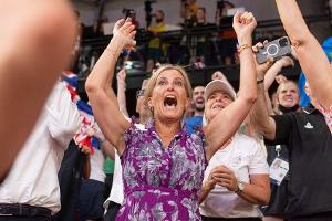 Herzogin Sophie jubelt bei den Olympischen Spielen lautstark mit