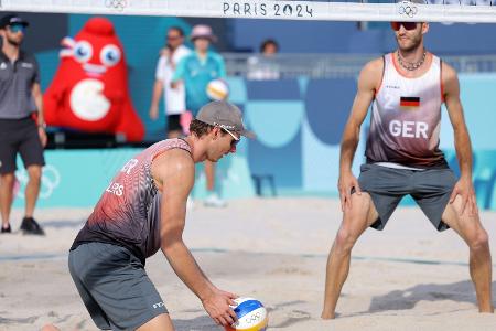 Beachvolleyball: Ehlers/Wickler ziehen ins Halbfinale ein