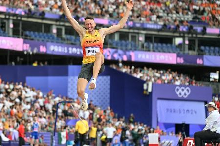 Weitsprung: Batz Sechster bei erneutem Tendoglou-Olympiasieg