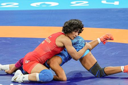 Trotz Sauna und Haarschnitt: Ringerin vor Goldkampf zu schwer