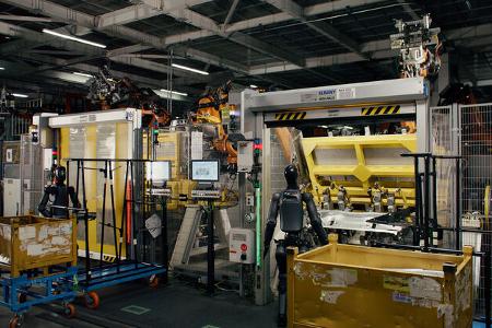 Humanoider Roboter von BMW Figur 02