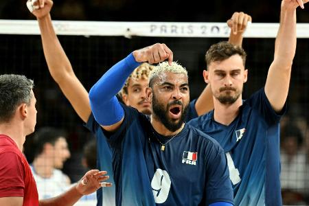 Volleyball: Frankreich spielt um das nächste Gold