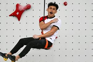 Speed-Klettern: Weltrekord reicht nur zu Bronze