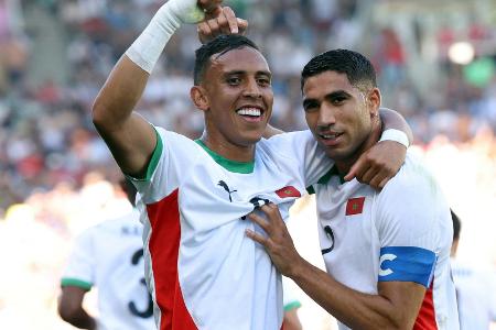 Mit Torfestival: Marokko holt erstmals Medaille im Fußball