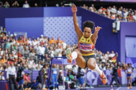 Mihambo gewinnt Silber - Traum vom Gold-Double platzt