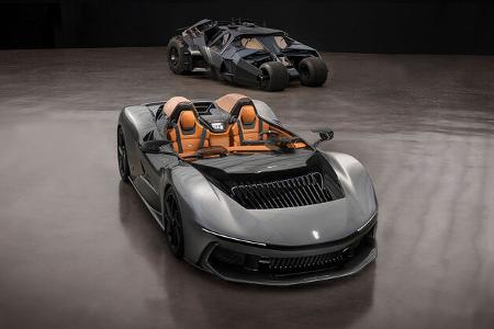 Automobili Pininfarina B95 Gotham mit Tumbler Batmobil