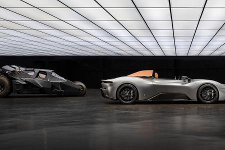 Automobili Pininfarina B95 Gotham mit Tumbler Batmobil