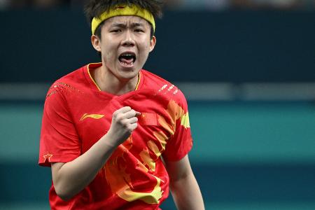 Tischtennis: China im Finale für Schweden zu stark