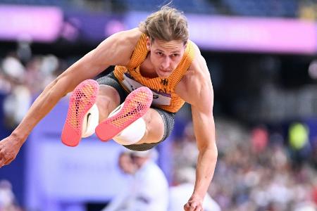 Dreisprung: Heß guter Siebter bei Final-Debüt