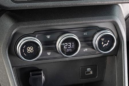 Dacia Sandero Stepway, Drehregler