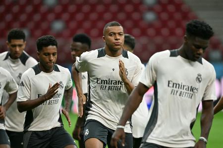 Mbappe gibt Startelfdebüt für Real Madrid