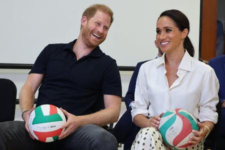 Prinz Harry und Herzogin Meghan: Spanisch-Test in Kolumbien