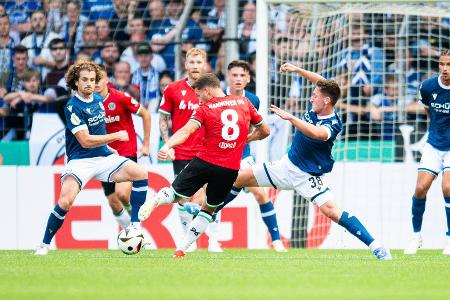 Pokal: Hannover scheitert in Bielefeld