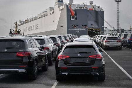 Auto Export, Auto Verschiffung, RoRo