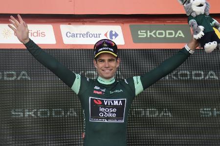 Vuelta: Van Aert gewinnt siebte Etappe