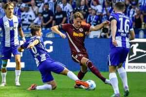 Hertha gewinnt nach fulminantem Schlussspurt