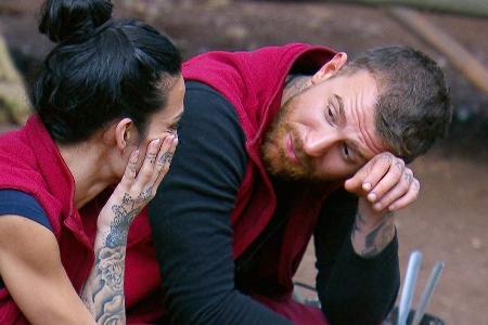 Falsche Massage: Will sich Giulia im Dschungelcamp nur einschleimen?