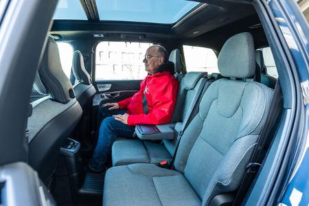 Volvo XC90 Recharge T8 AWD, Rückbank